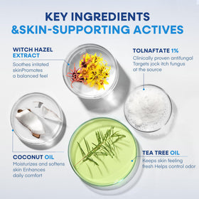 Hermon soap lathered on hand demonstrating easy application
