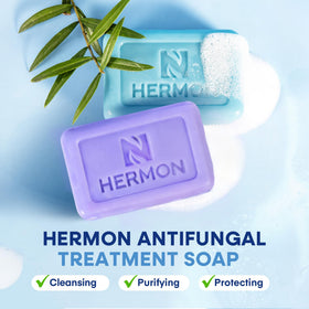 Hermon lavender variant label highlighting soothing scent benefit
