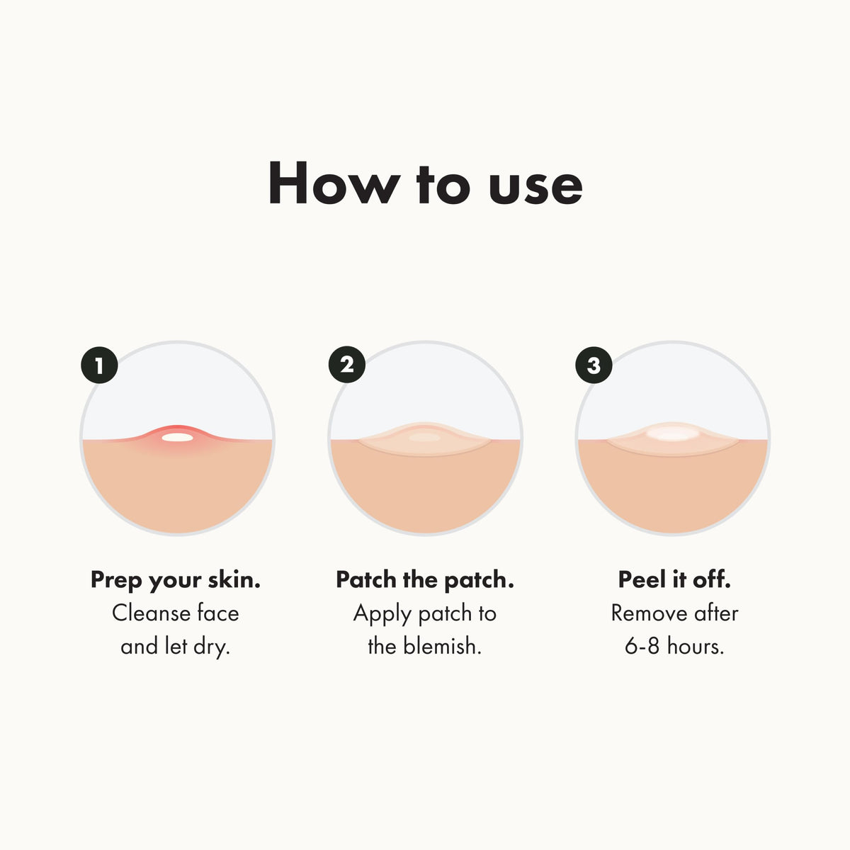Hero Cosmetics Mighty Patch applied to cheek illustrating discreet coverage and protection