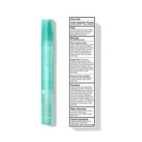 HERO COSMETICS clear gel texture on fingertip showing lightweight formula