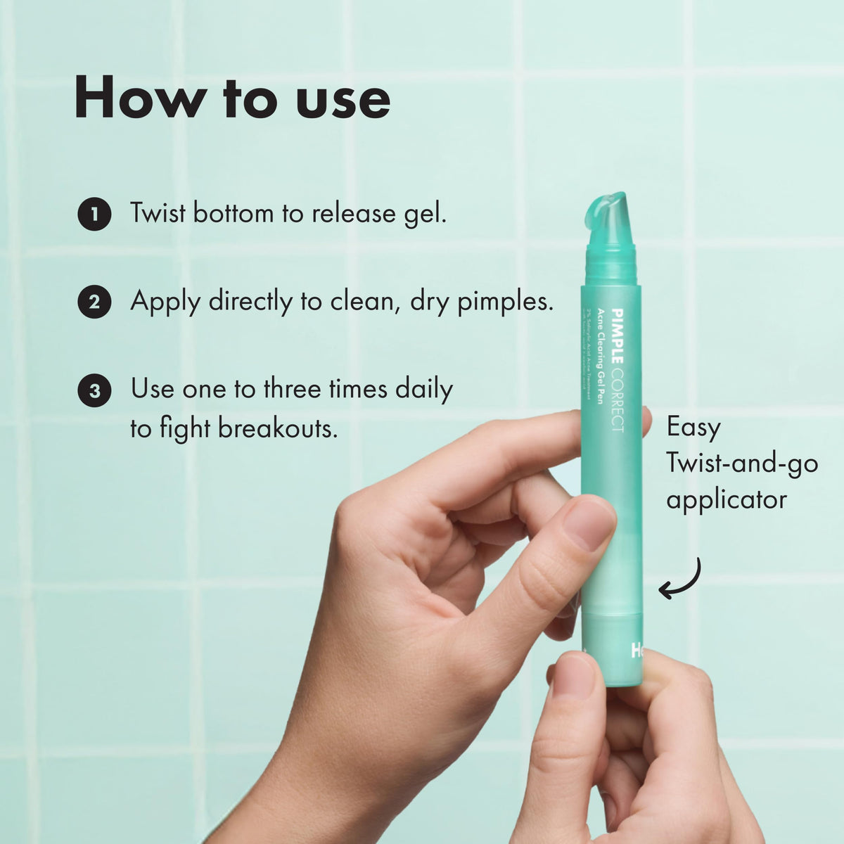 HERO COSMETICS product label closeup highlighting 2% salicylic acid