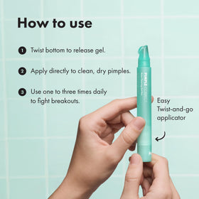 HERO COSMETICS product label closeup highlighting 2% salicylic acid