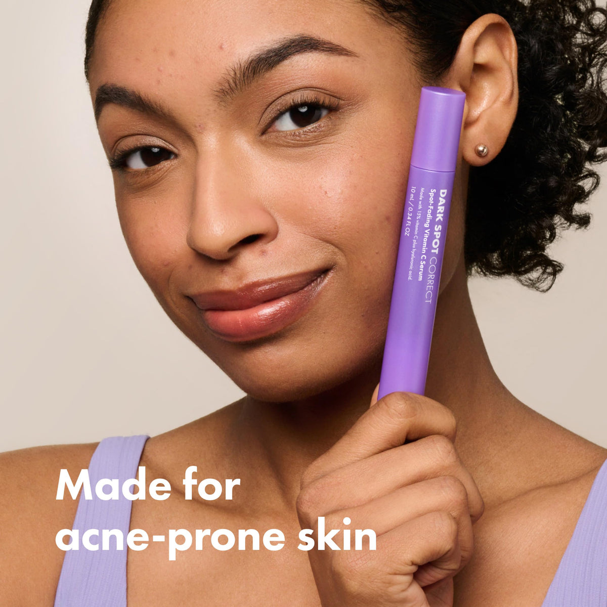 HERO COSMETICS twist applicator detail for controlled dispensing and portability