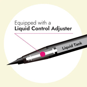 Heroine Make Liquid Control Adjuster detail showing smooth flow control