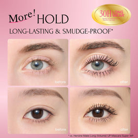 Heroine Make brush texture highlighting fiber pick-up for volumizing effect