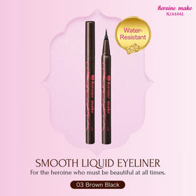 Heroine Make brush tip close-up for precise, hair-thin lines