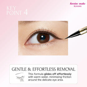 Heroine Make eye liner applied daylook showing natural definition and wear resistance benefit
