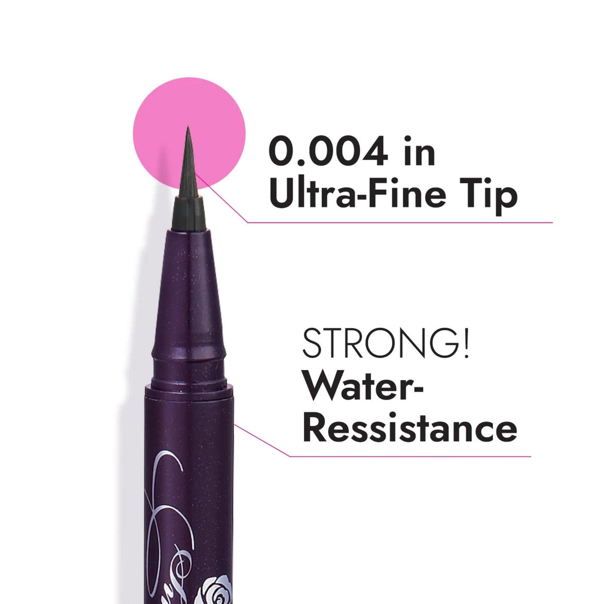 Heroine Make ultra-fine tip close-up for precise application
