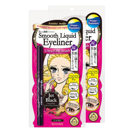 Heroine Make front packaging showing bold black eyeliner and 2-pack benefit