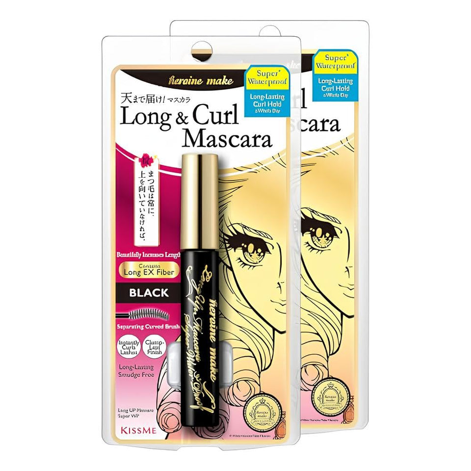Heroine Make mascara front packaging showing product and benefits
