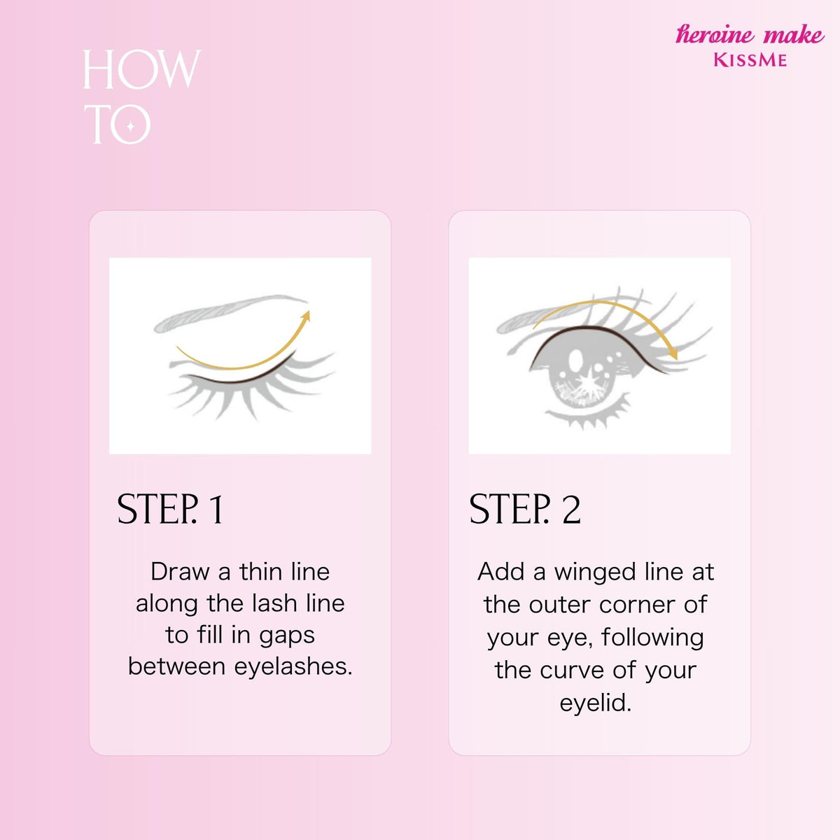 Heroine Make open cap detail showing fine-tip maintenance and protection