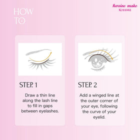 Heroine Make open cap detail showing fine-tip maintenance and protection