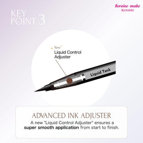 Heroine Make held in hand to show compact size and easy handling