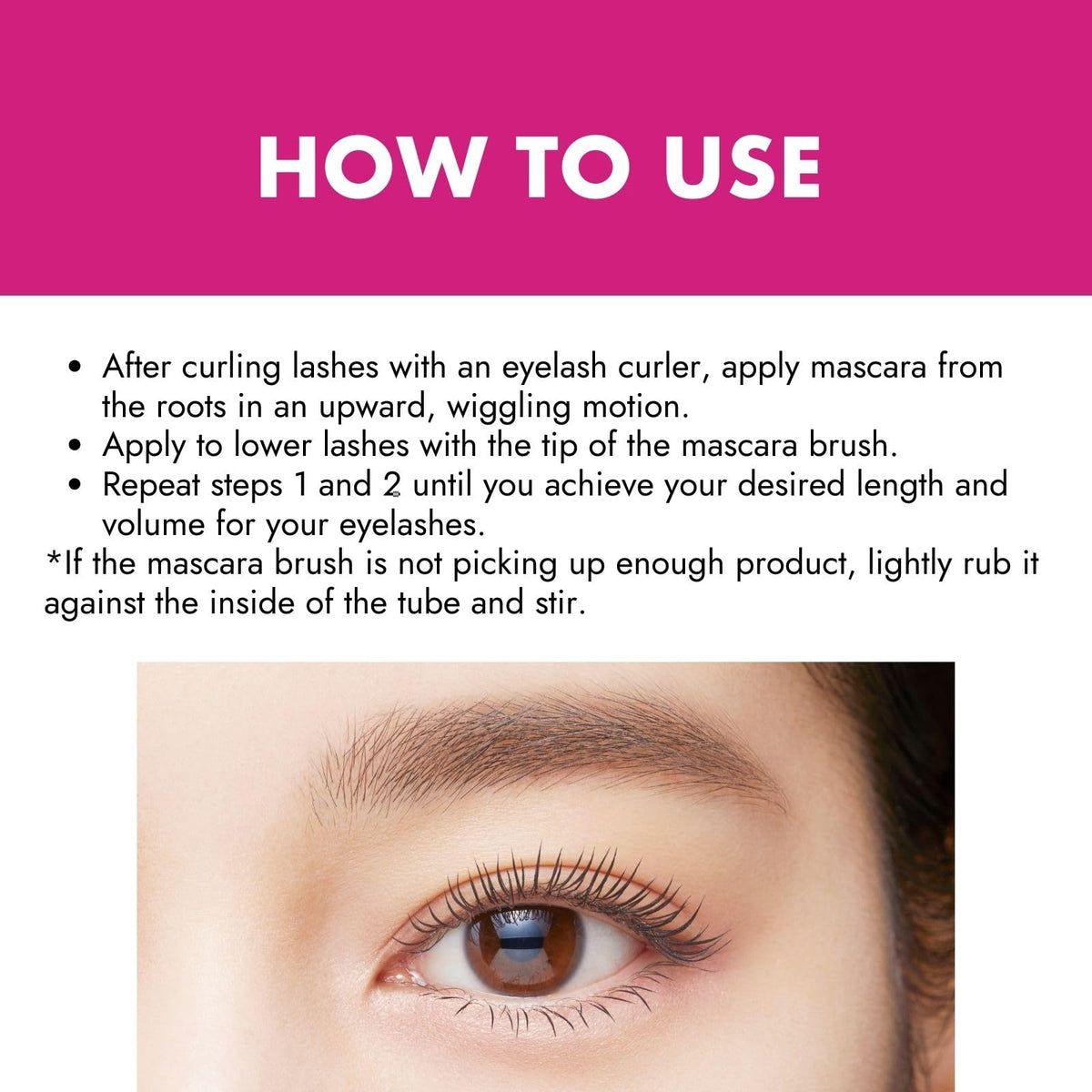 Heroine Make removal demonstration with warm water showing easy gentle removal