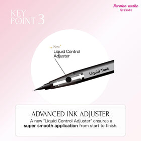 Heroine Make removal with warm water demonstrating gentle removal and low irritation benefit