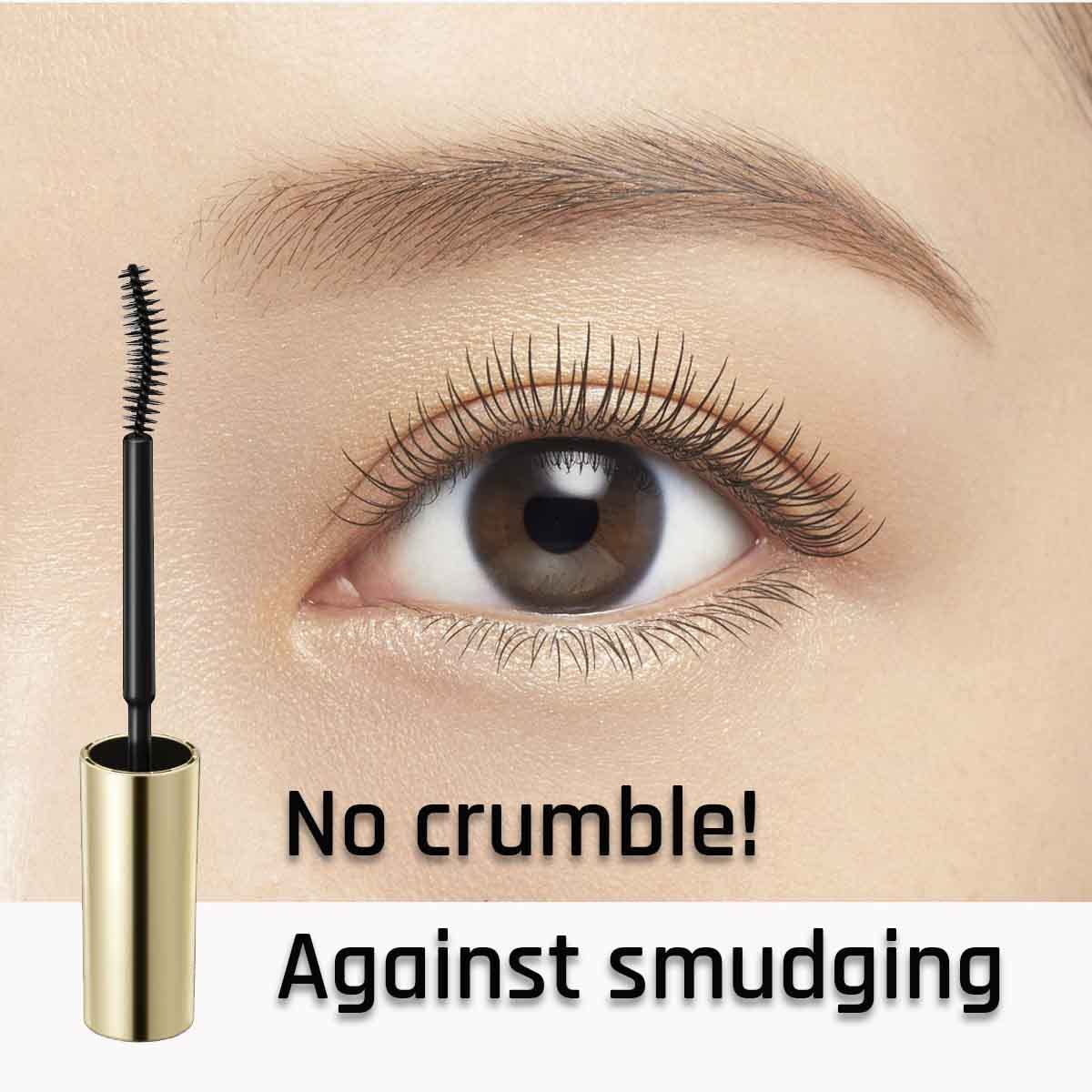Heroine Make remover in use dissolving waterproof mascara easily