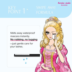 Heroine Make fluid texture drop illustrating lightweight, fast-dissolving formula