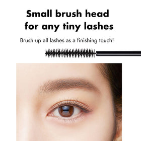 Heroine Make texture on lashes with fibers for visible length and separation