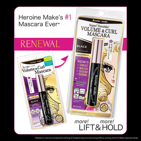 Heroine Make wand closeup displaying bristles for precise application benefit