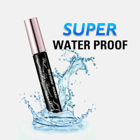 Heroine Make remover bottle label visible, gentle formula for sensitive eyes
