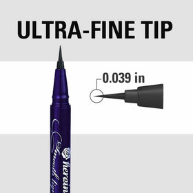 Heroine Make ultra-fine brush tip close-up for precise hairline strokes