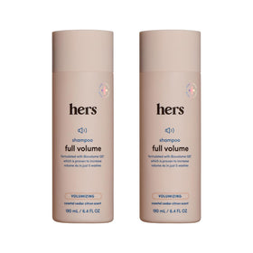HIMS & HERS front packaging showing bottle and label for easy identification and confidence