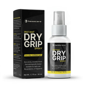 Hesacore front packaging showing spray bottle and quick-grip benefit