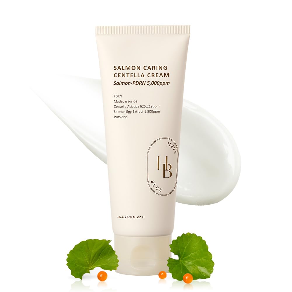 HEVEBLUE front packaging showing product and benefits