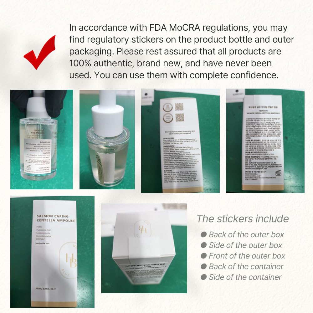 HEVEBLUE serum texture dispensed on fingertip highlighting lightweight absorption benefit