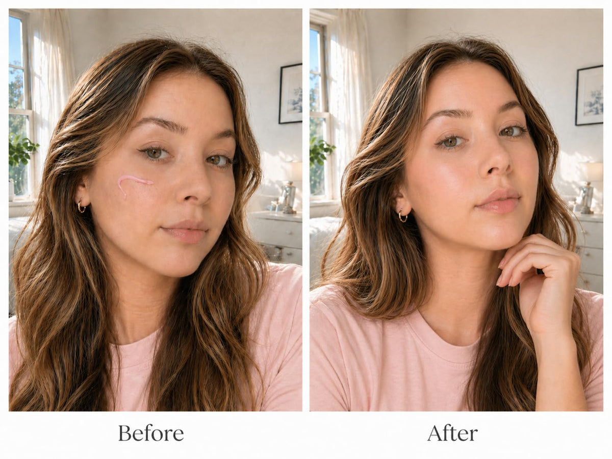 Hey Honey primer texture close-up displaying silky sheen and hydrating consistency