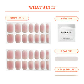 heyhae application step with prep pad and wooden stick demonstrating easy application benefit