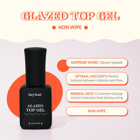 heyhae premium brush and gel viscosity displaying controlled application benefit