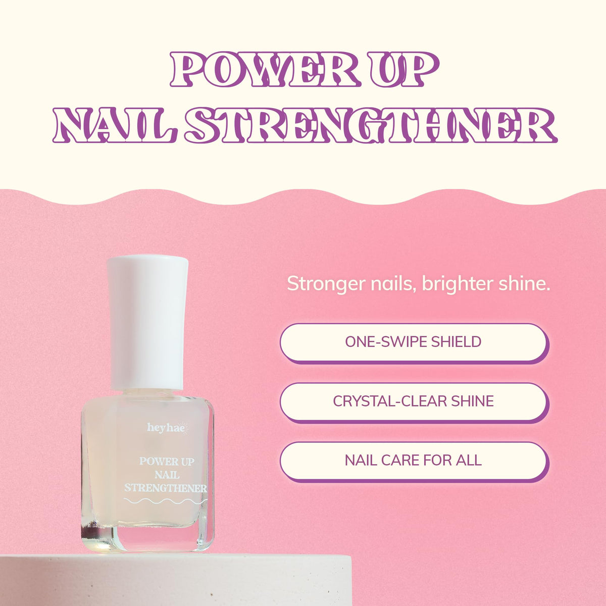 heyhae brush applicator detail demonstrating precise, even coverage