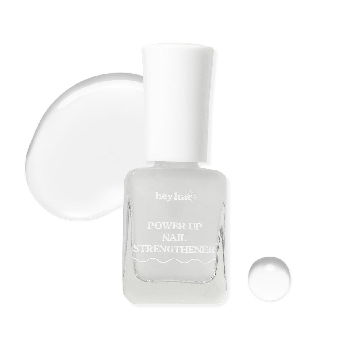 heyhae front packaging showing compact bottle and clear treatment benefit