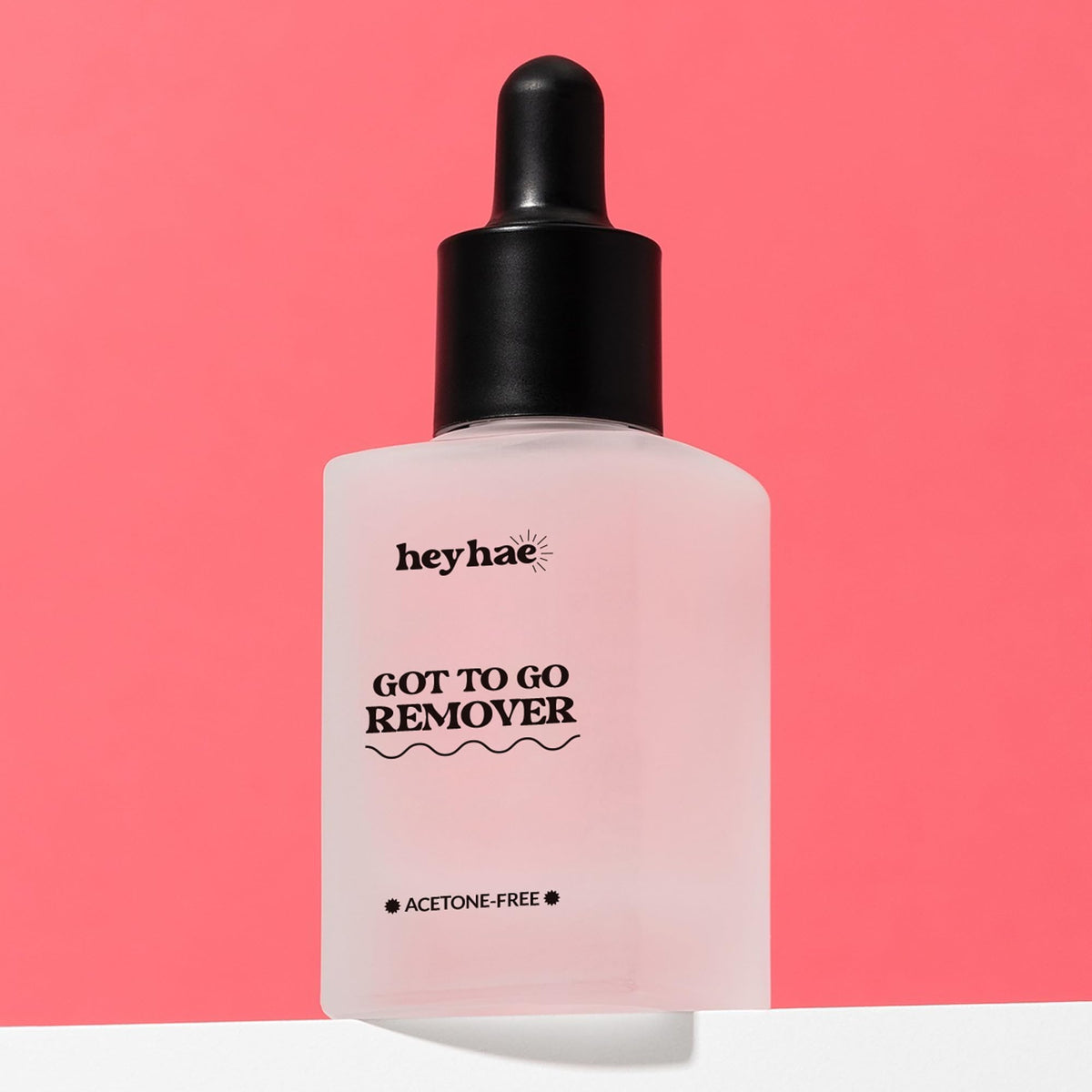 heyhae lifestyle bathroom counter staged for easy at-home manicure routine