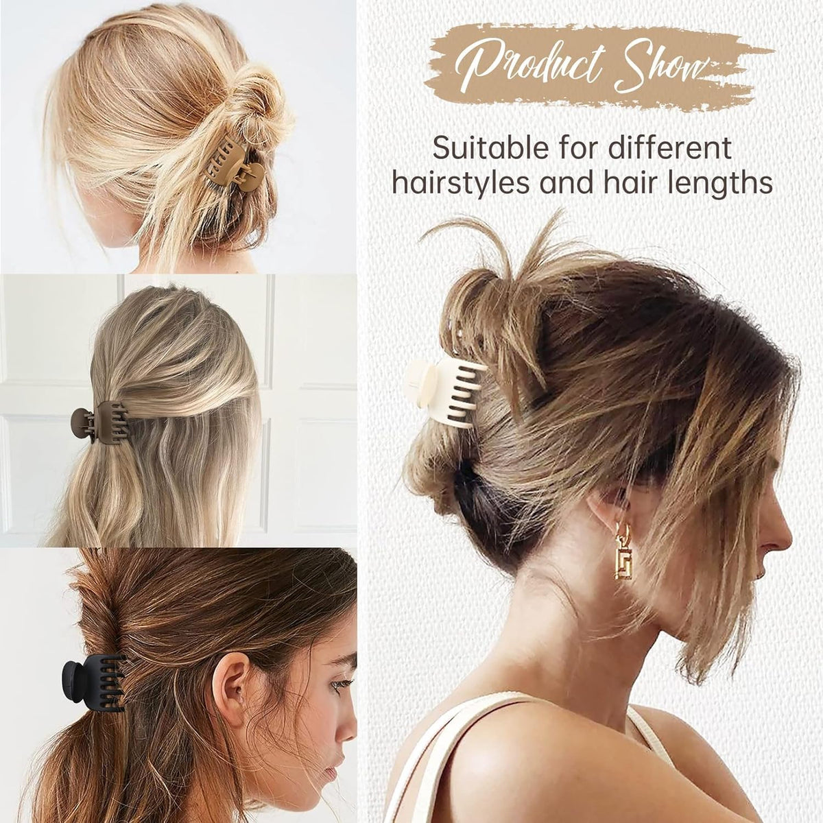 HFLYJPYW small clip securing short hair updo for neat everyday looks