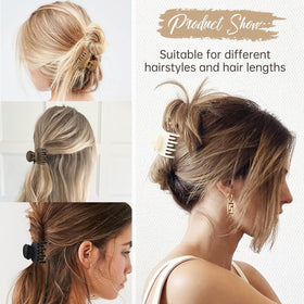 HFLYJPYW small clip securing short hair updo for neat everyday looks