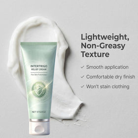 Hglyxoae applying cream to underarm demonstrating friction relief