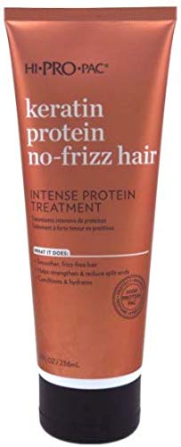 Hi-Pro-Pac jar front view showing label and benefit of deep keratin conditioning