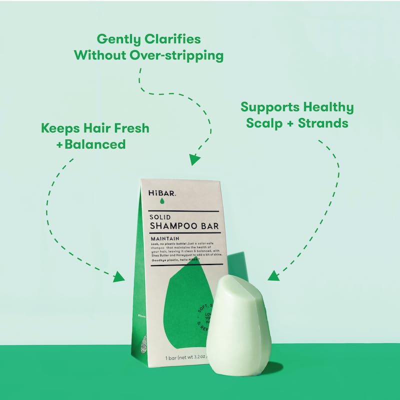 HIBAR maintain in hand creating foam to demonstrate easy lathering