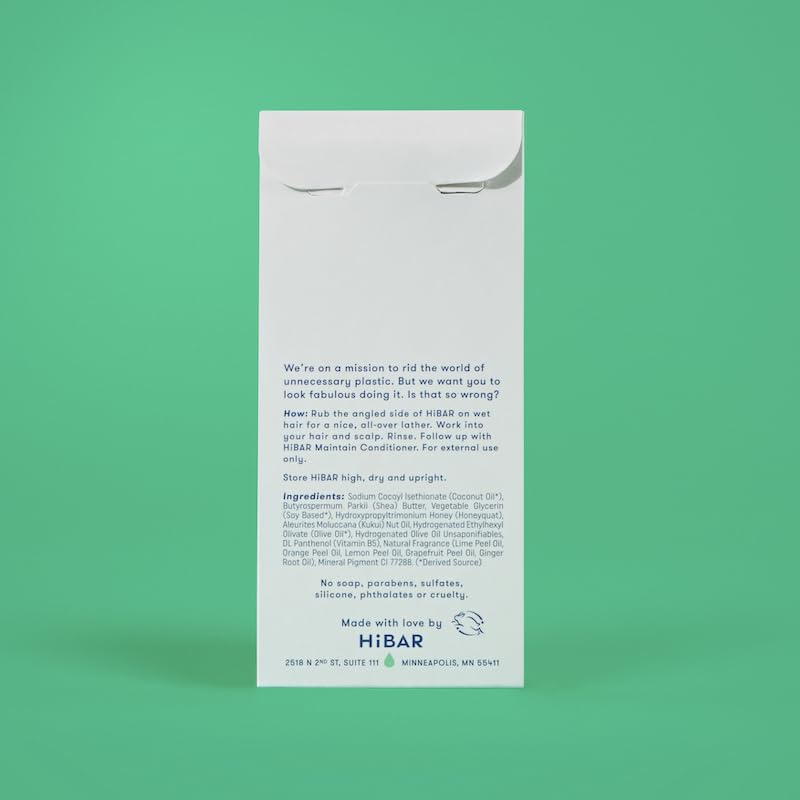 HIBAR maintain lifestyle bathroom setting highlighting sustainable routine