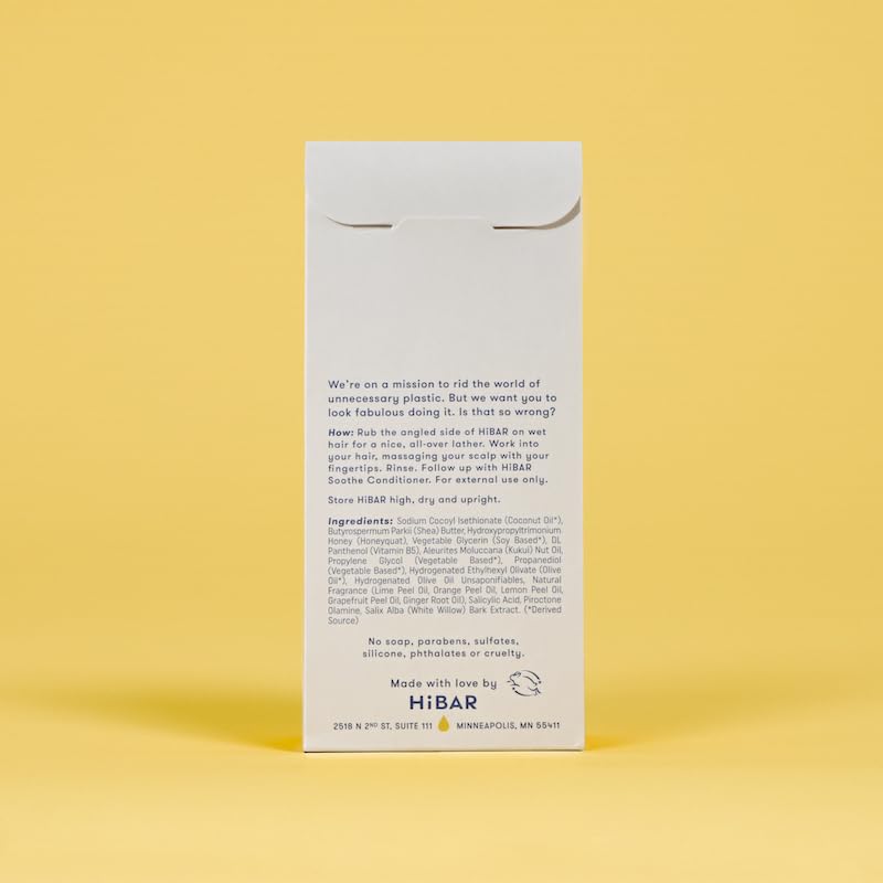 HIBAR recyclable packaging flatlay emphasizing sustainability and zero plastic