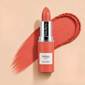 Hickey refill beside a coin to show size and travel-friendly benefit