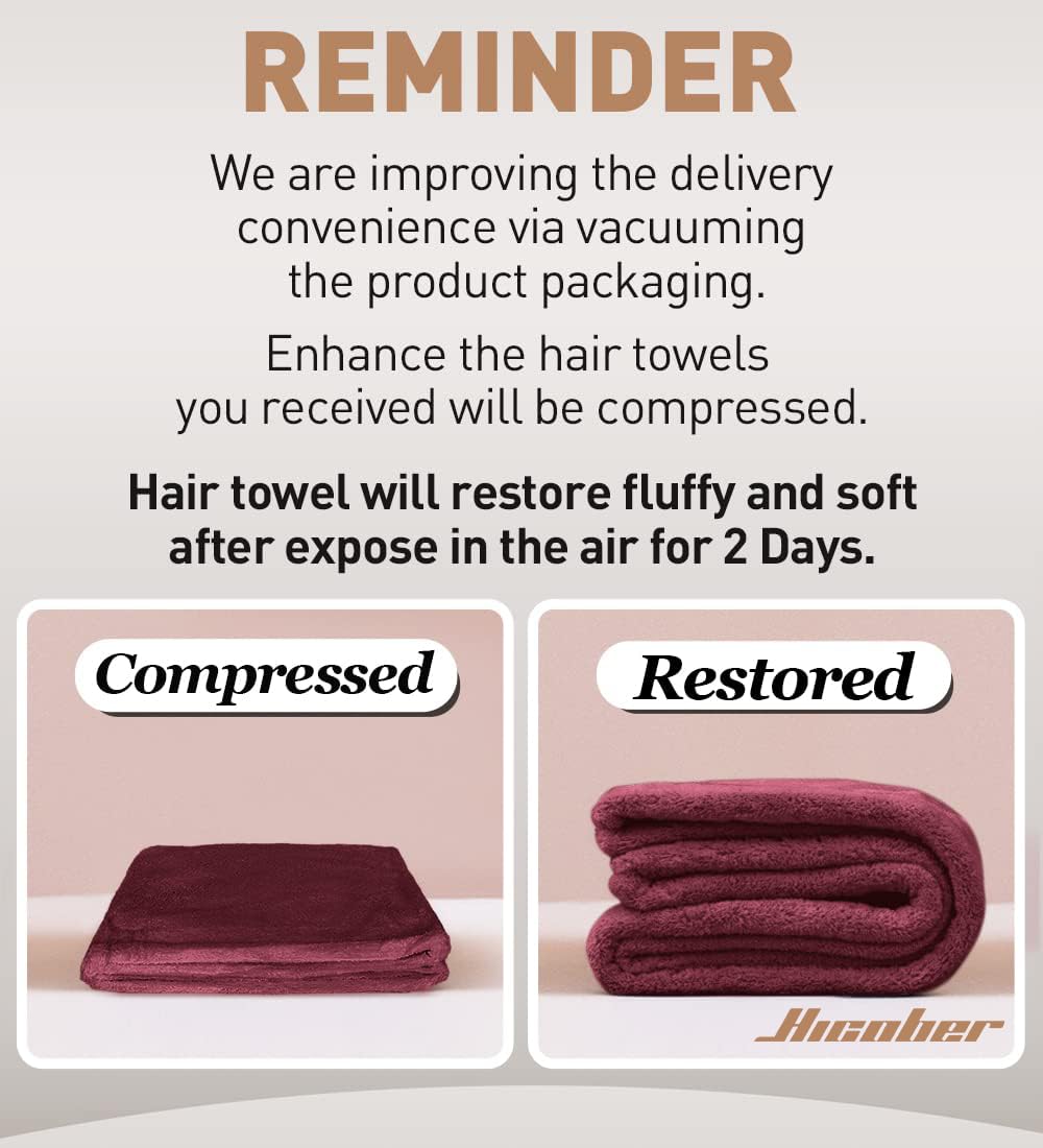 Hicober turban packed in travel bag showing compact convenience benefit