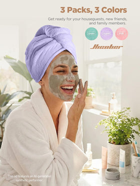 Hicober towel held in hand showing compact size and travel-friendly benefit