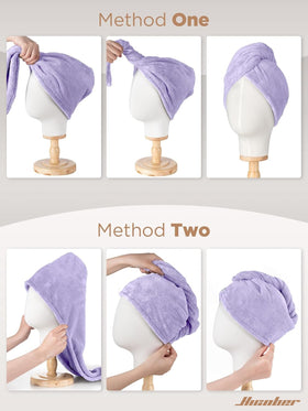 Hicober rolled turban inside travel bag showing portability benefit