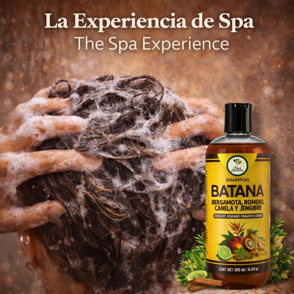 HIGH SUPREME batana oil dropper over oil bottle highlighting nourishment