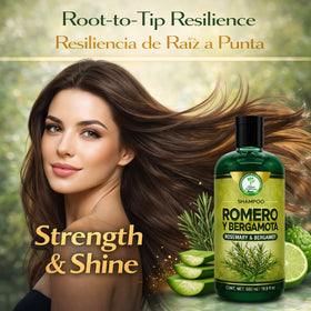 HIGH SUPREME close-up rosemary extract highlighting scalp clarity benefit