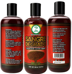 HIGH SUPREME hands applying shampoo illustrating manageable application and gentle care