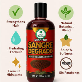 HIGH SUPREME sangre de grado extract close-up highlighting restorative botanical benefits